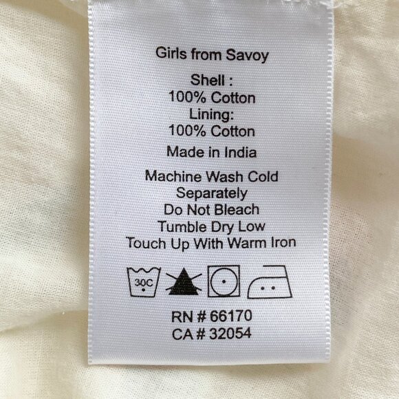 Girls From Savoy Cotton Dress Sincerely Paris Halter Pin-up Girl - Picture 13 of 13